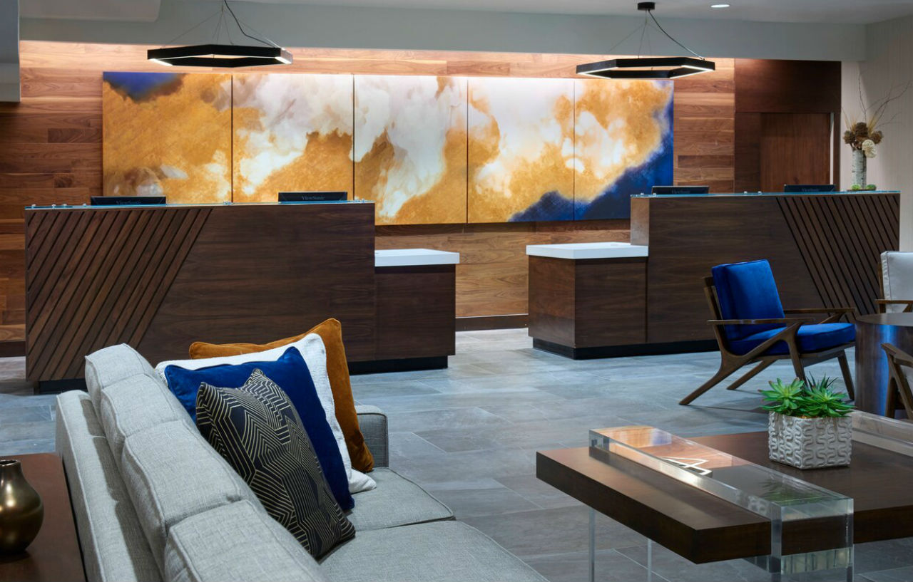 Kansas City Airport Marriott Eksteriør bilde